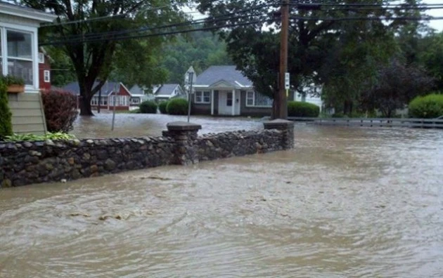 Mohawk Valley Flooding 2013 by Luke Tubia, WIBX / Townsquare Media