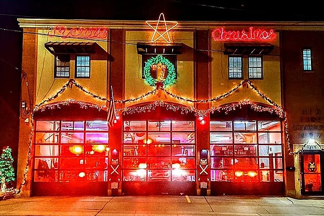 Who Has the Hottest Lights? Vote for Your Favorite Utica Fire House Light Display