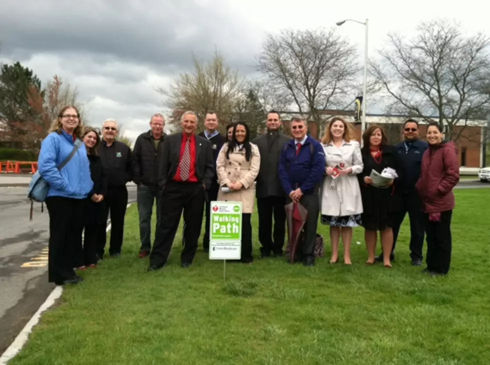 American Heart Association And UC Dedicate New Walking Path