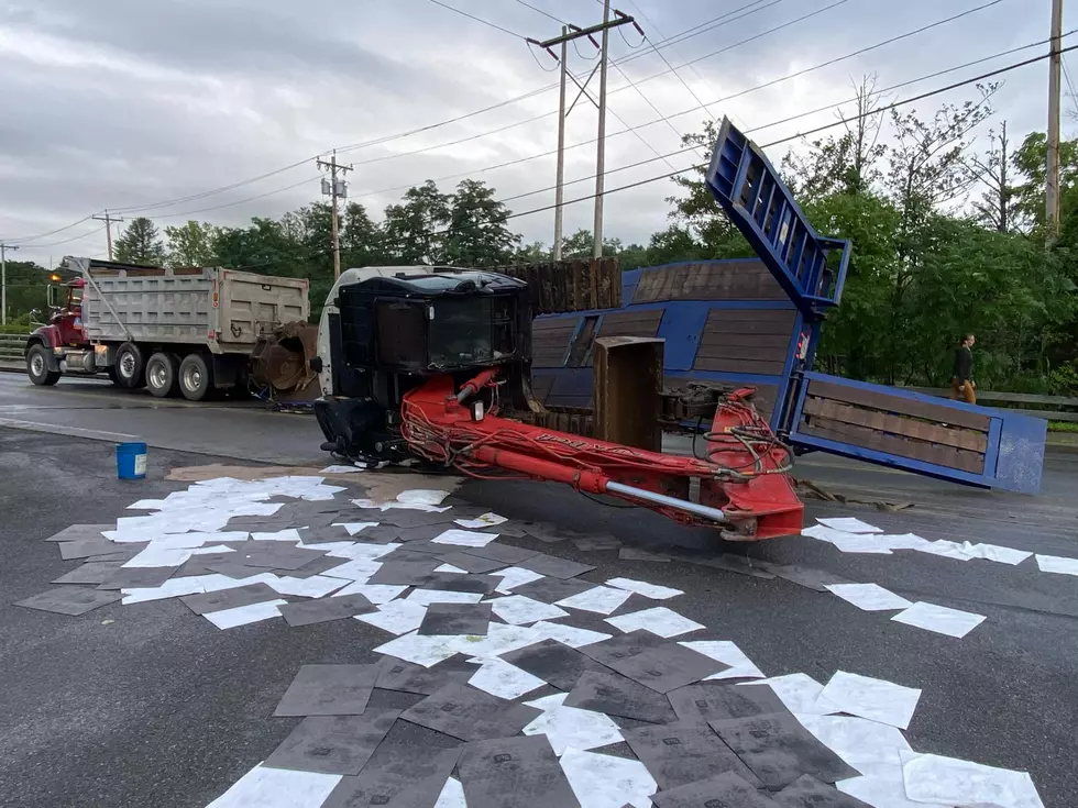 Major Road Closures Announced After Truck Hits a Bridge in New Hartford