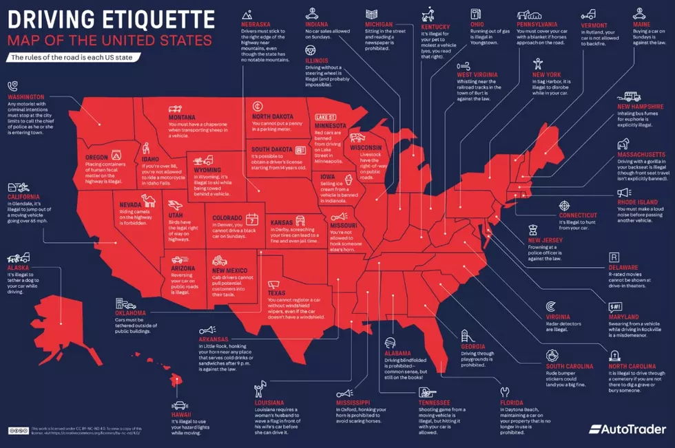 Think NY Driving Laws are Bad? Check out These from Around USA…