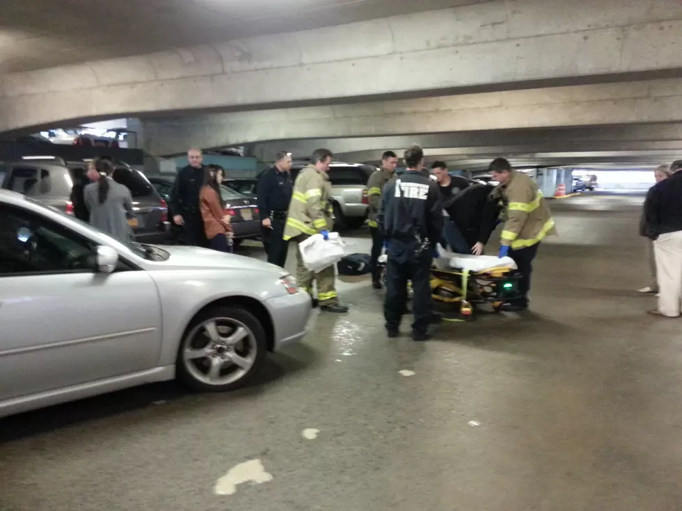 Pedestrian Struck in Binghamton Parking Garage